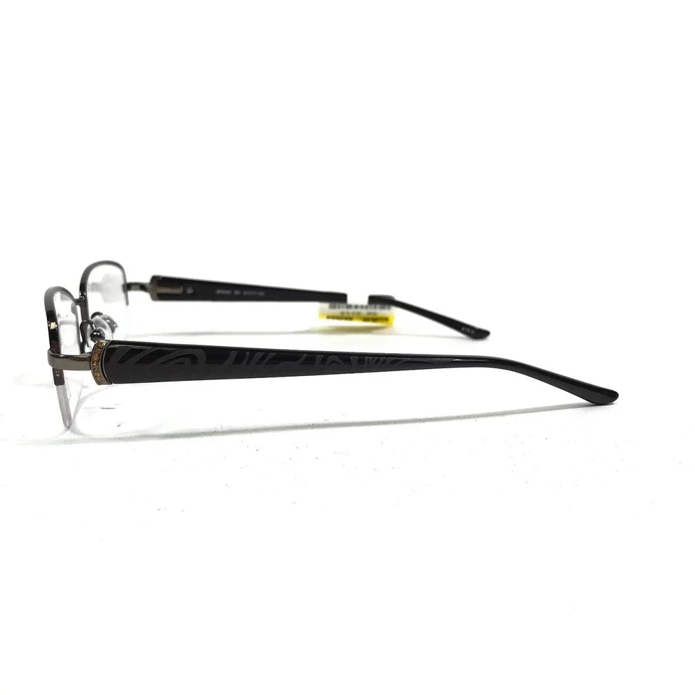 South Hampton SH 3002 BK Eyeglasses Frames Brown Square Full Rim 51-17-135